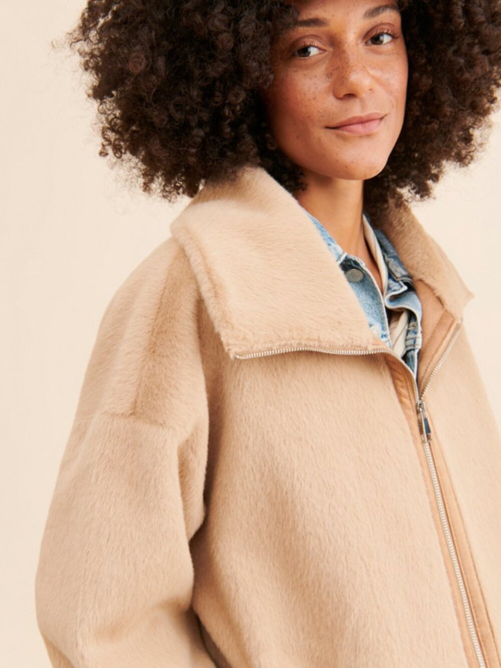 Free People Lana Oversized Coat - Picture 3 of 6